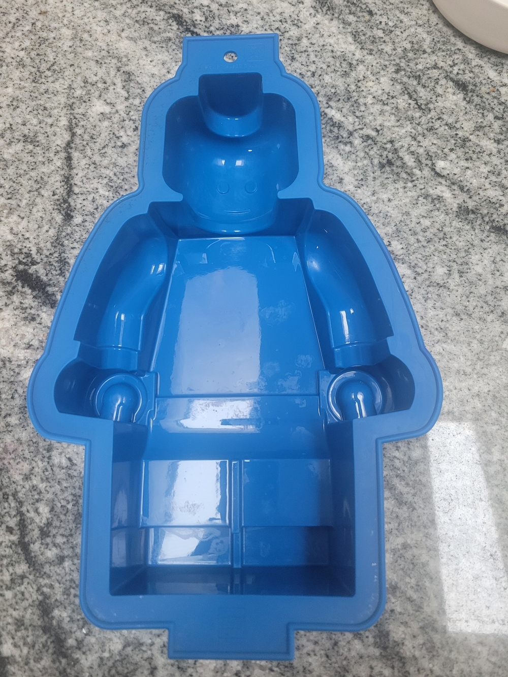 Lego Blue Minifigure baking pan/mold
